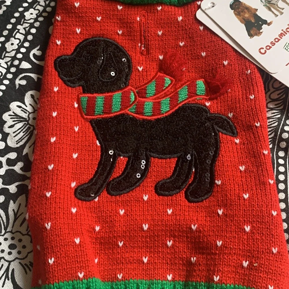 Dog Festive Ugly Sweater